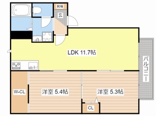 メゾン　安土館の物件間取画像